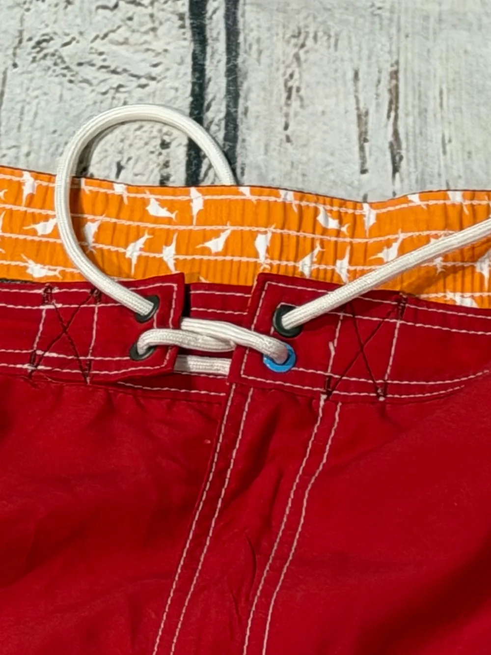 Tommy Bahama Red Swim Trunks Board Shorts Men's Beach Summer